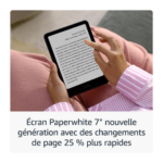 amazon kindle paperwhite 16 gb 12ème génération