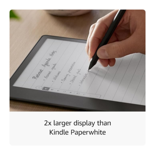 kindle scribe stylet prise de notes ecriture