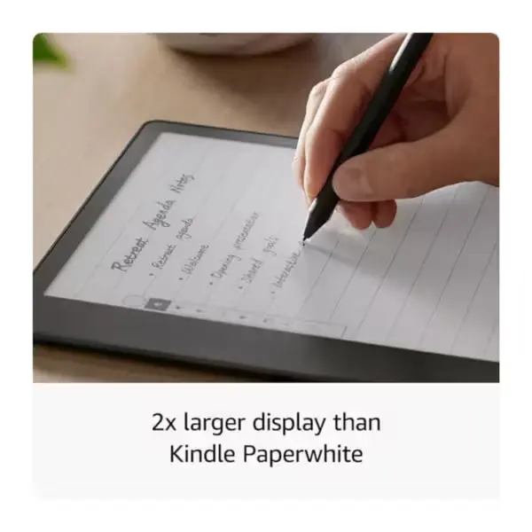 kindle scribe stylet prise de notes ecriture
