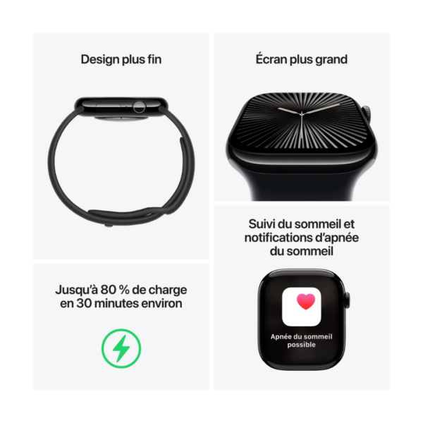 apple watch serie 10 ecran retina always on 46mm
