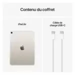 apple ipad air m4 puce performance bureautique creative