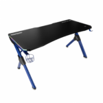 armadax archer b1 blue rgb gaming desk bureau gaming led