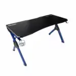armadax archer b1 blue rgb gaming desk bureau gaming led
