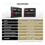 disque ssd interne 2.5 pouces upgrade ordinateur