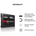 disque ssd interne 2.5 pouces upgrade ordinateur 2to