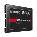 emtec x150 power plus ssd interne 960 go 2.5 sata iii