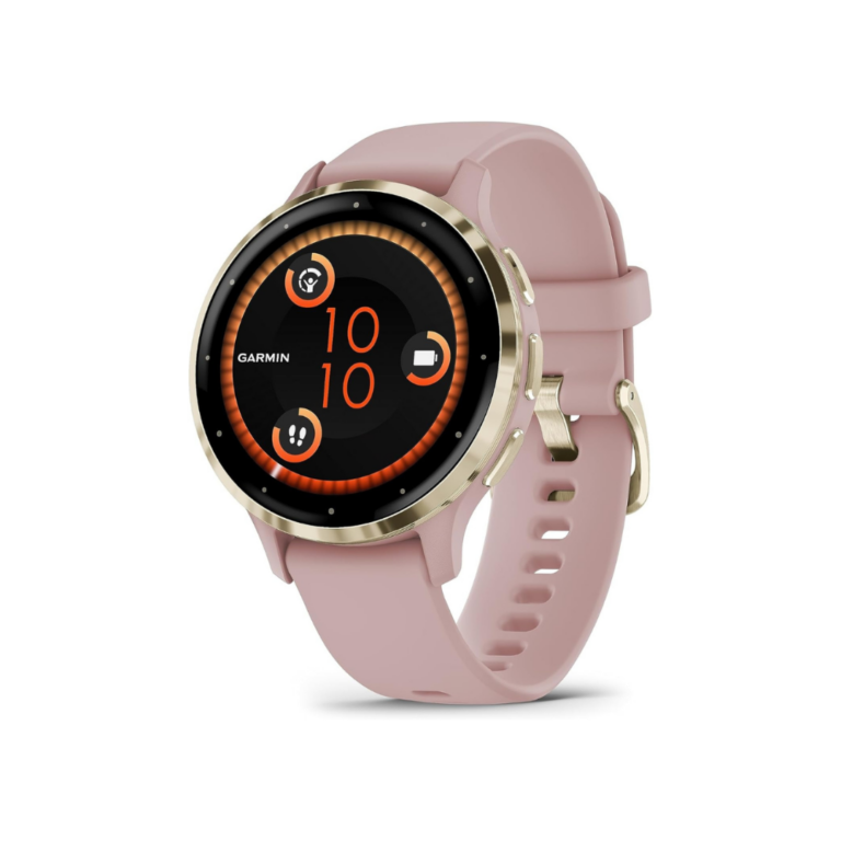 garmin venu 3s montre connectee soft gold rose