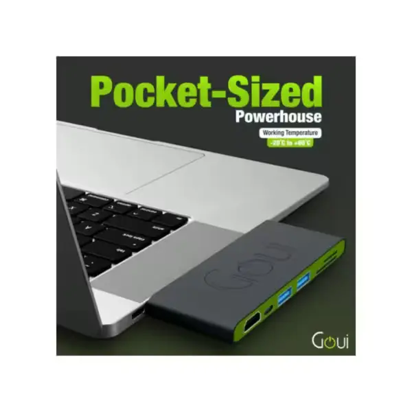 adaptateur usb c goui hdmi usb lecteur carte