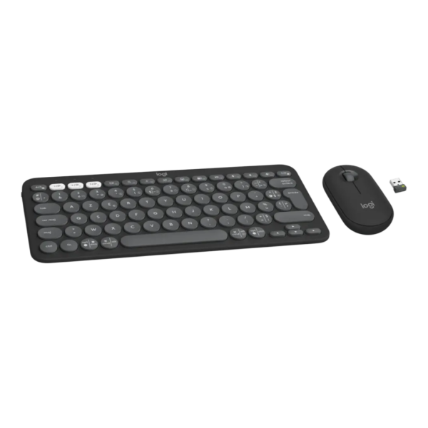 ensemble logitech pebble clavier souris silencieux portable
