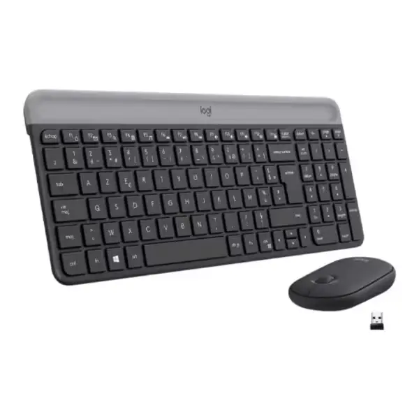 logitech mk470 clavier souris sans fil design ultra mince