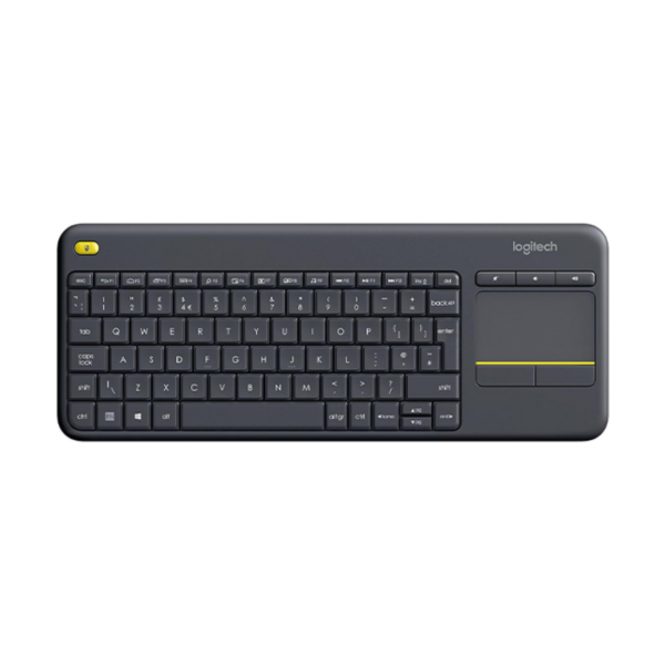 logitech k400 plus clavier sans fil pavé tactile intégré