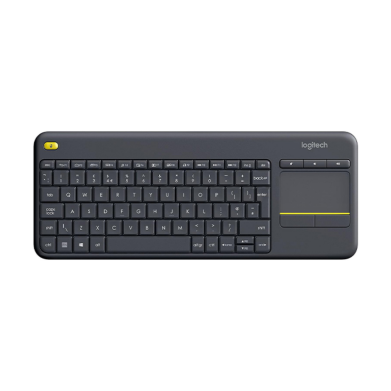 logitech k400 plus clavier sans fil pavé tactile intégré