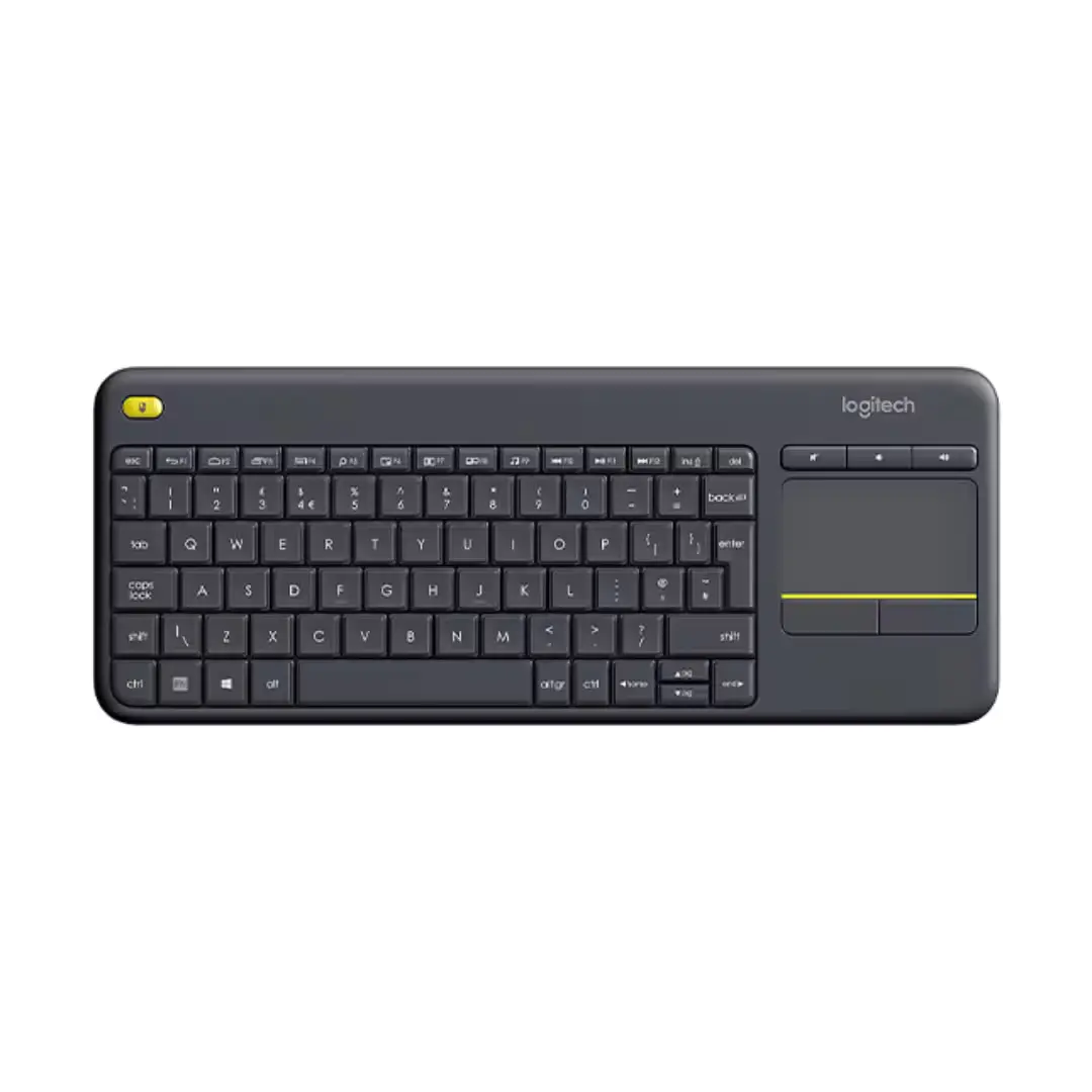 logitech k400 plus clavier sans fil pavé tactile intégré