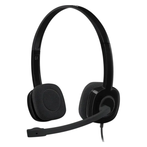 logitech h151 micro casque filaire jack 3.5 mm stereo confortable