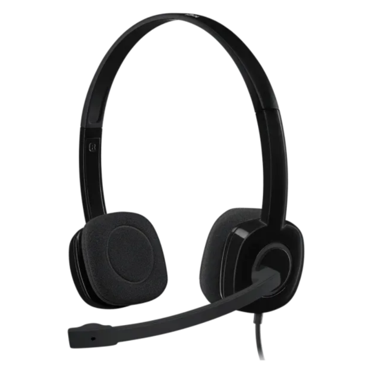 logitech h151 micro casque filaire jack 3.5 mm stereo confortable
