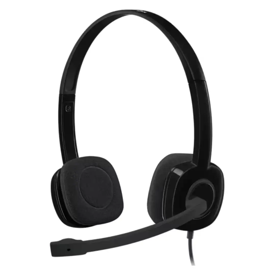 logitech h151 micro casque filaire jack 3.5 mm stereo confortable