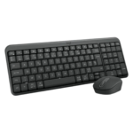 logitech mk250 clavier souris compact sans fil azerty bureau