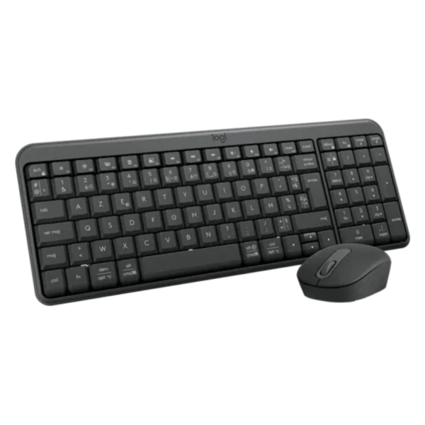 logitech mk250 clavier souris compact sans fil azerty bureau