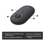 vue globale logitech mk470 combo