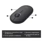vue globale logitech mk470 combo
