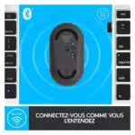 vue globale logitech m350 pebble