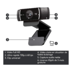 logitech webcam c922 pro stream