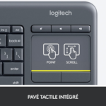clavier sans fil pavé tactile