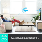 clavier logitech smart tv