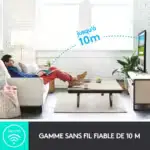 clavier logitech smart tv