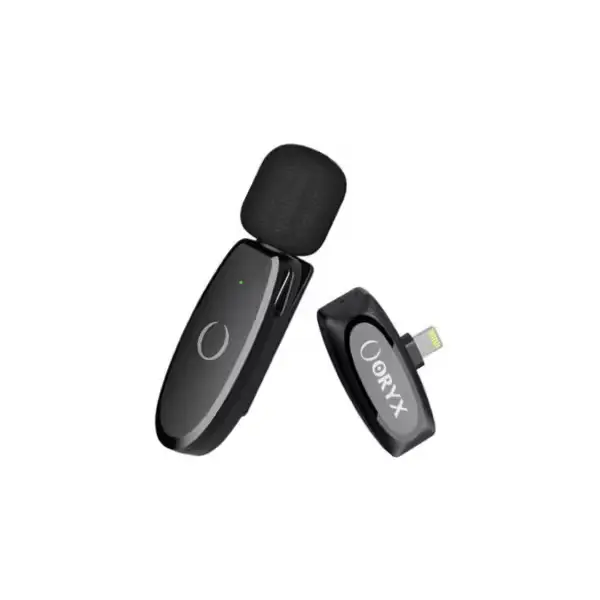 oryx w mic microphone sans fil audio clair vlog