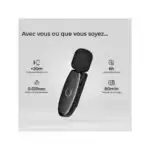 micro sans fil oryx streaming smartphone camera