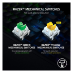 Razer BlackWidow V3 Mechanical Gaming Keyboard design noir rétroéclairé RGB