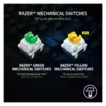 Razer BlackWidow V3 Mechanical Gaming Keyboard design noir rétroéclairé RGB