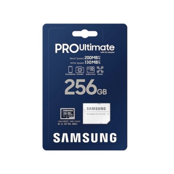 carte sd samsung 256gb vitesse rapide uhs i