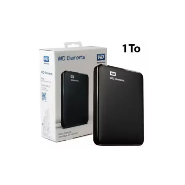 wd hdd 1to stockage sauvegarde usb 3.0