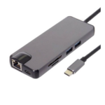 hub usb c 8 ports hdmi 4k compact