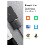 adaptateur disque dur sata usb 3.0 ugreen 5gbps