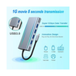 adaptateur usb c multifonction avec ethernet gigabit