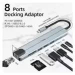 station accueil usb c avec usb 3.0 usb 2.0 sd tf