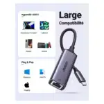 convertisseur usb c vers rj45 aluminium ugreen