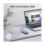 adaptateur usb c 7 ports avec sd tf compact