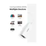convertisseur usb 2.0 ethernet 100mbps compact