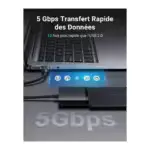 convertisseur ssd hdd sata vers usb compact