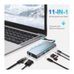 hub usb c 11 ports power delivery compact