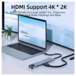 adaptateur usb c power delivery lecteur cartes sd tf