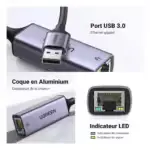 ugreen 50922 vue produit rj45 gigabit