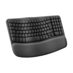 clavier logitech wave keys design incurve confortable bureau