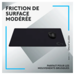 tapis logitech g640 grande taille antiderapant gaming