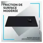 tapis logitech g640 grande taille antiderapant gaming