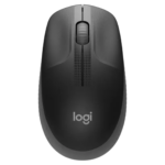 logitech m190 souris sans fil grande main 1000 dpi charbon